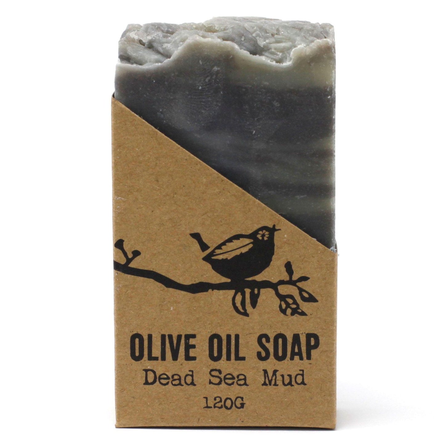 Naturseife mit Totes-Meer-Schlamm & kaltgepresstem Olivenöl – 120g