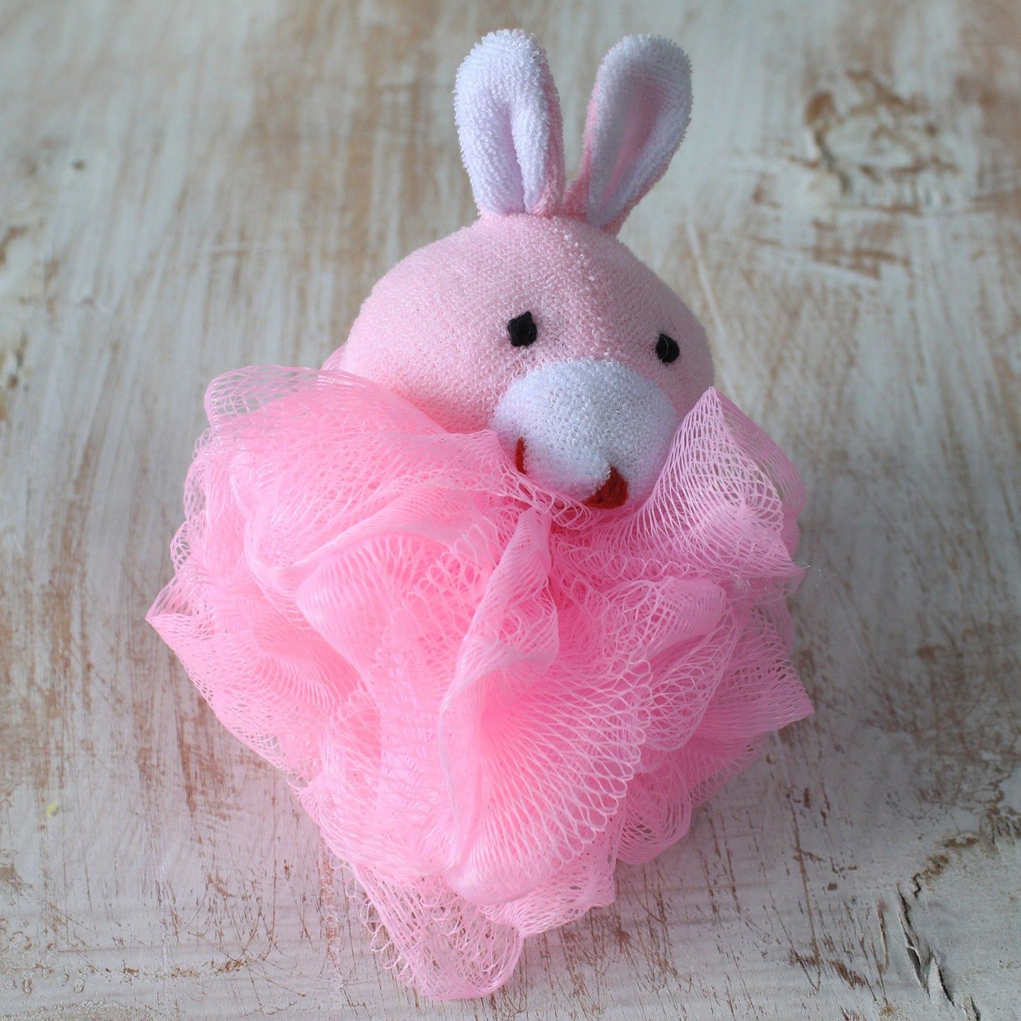 Animal Scrunchies Duschschwamm-Set – 5 Stück im Präsentationsrohr