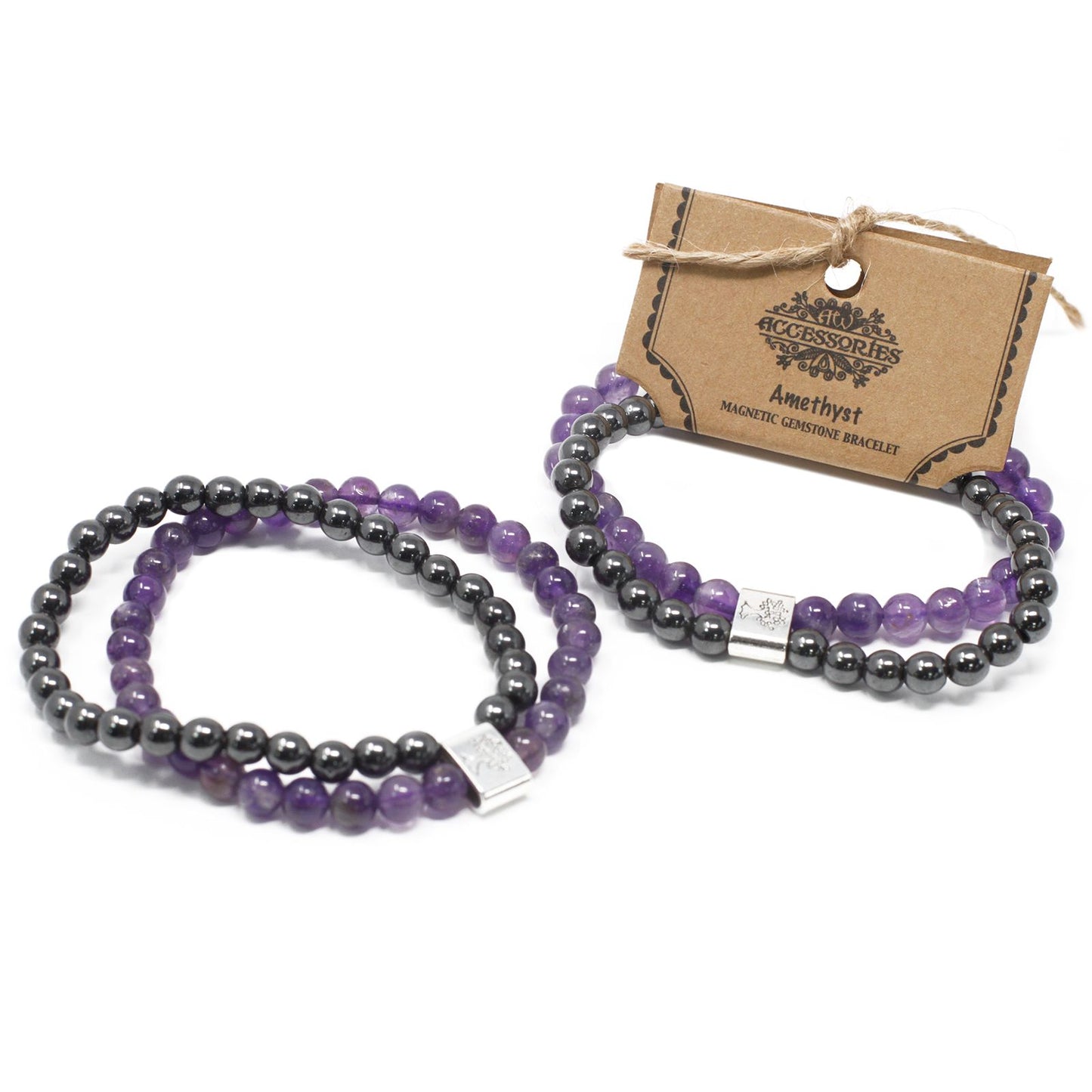 Magnetarmband mit Amethyst – Natürlicher Edelstein für Balance & Stil