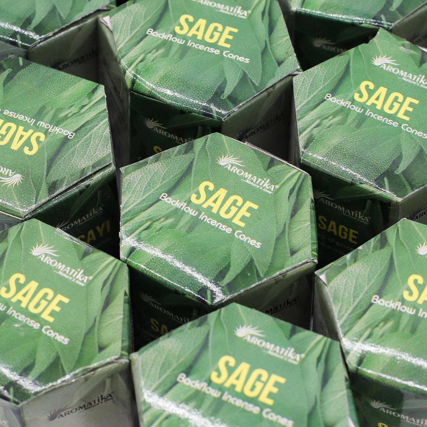 Salbei Masala Rückfluss-Räucherkegel – 10 Stück