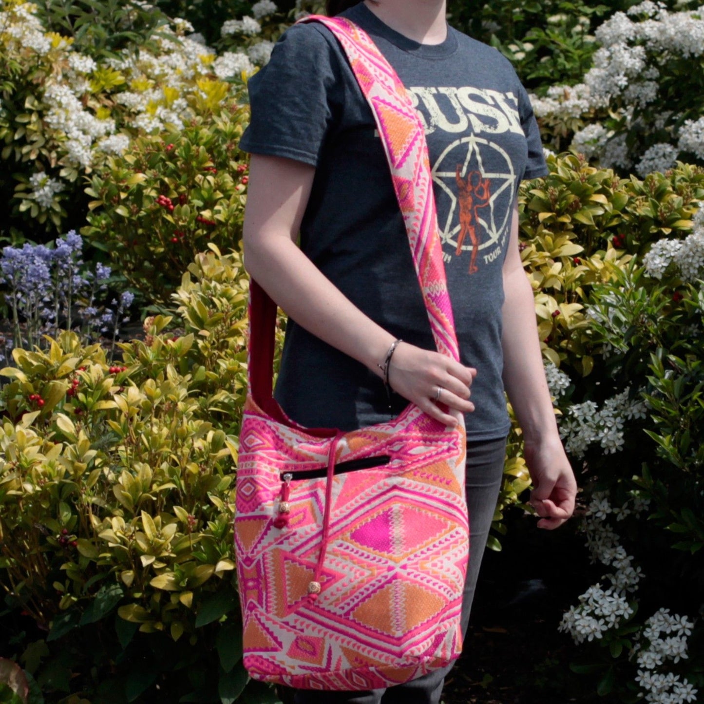 Kathmandu Big Bag Sunset – Baumwolltasche in Sonnenuntergangsfarben