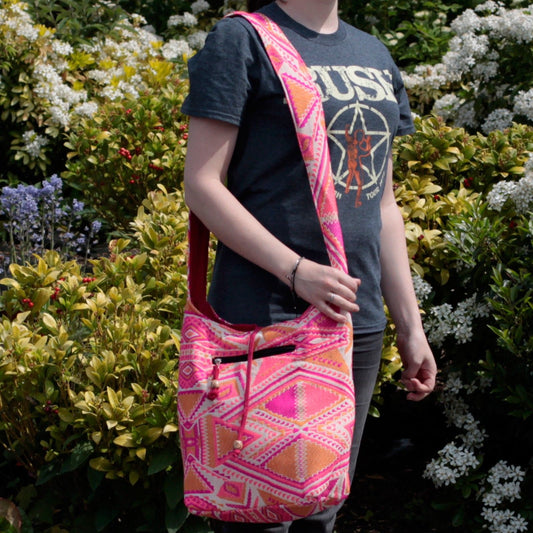 Kathmandu Big Bag Sunset – Baumwolltasche in Sonnenuntergangsfarben