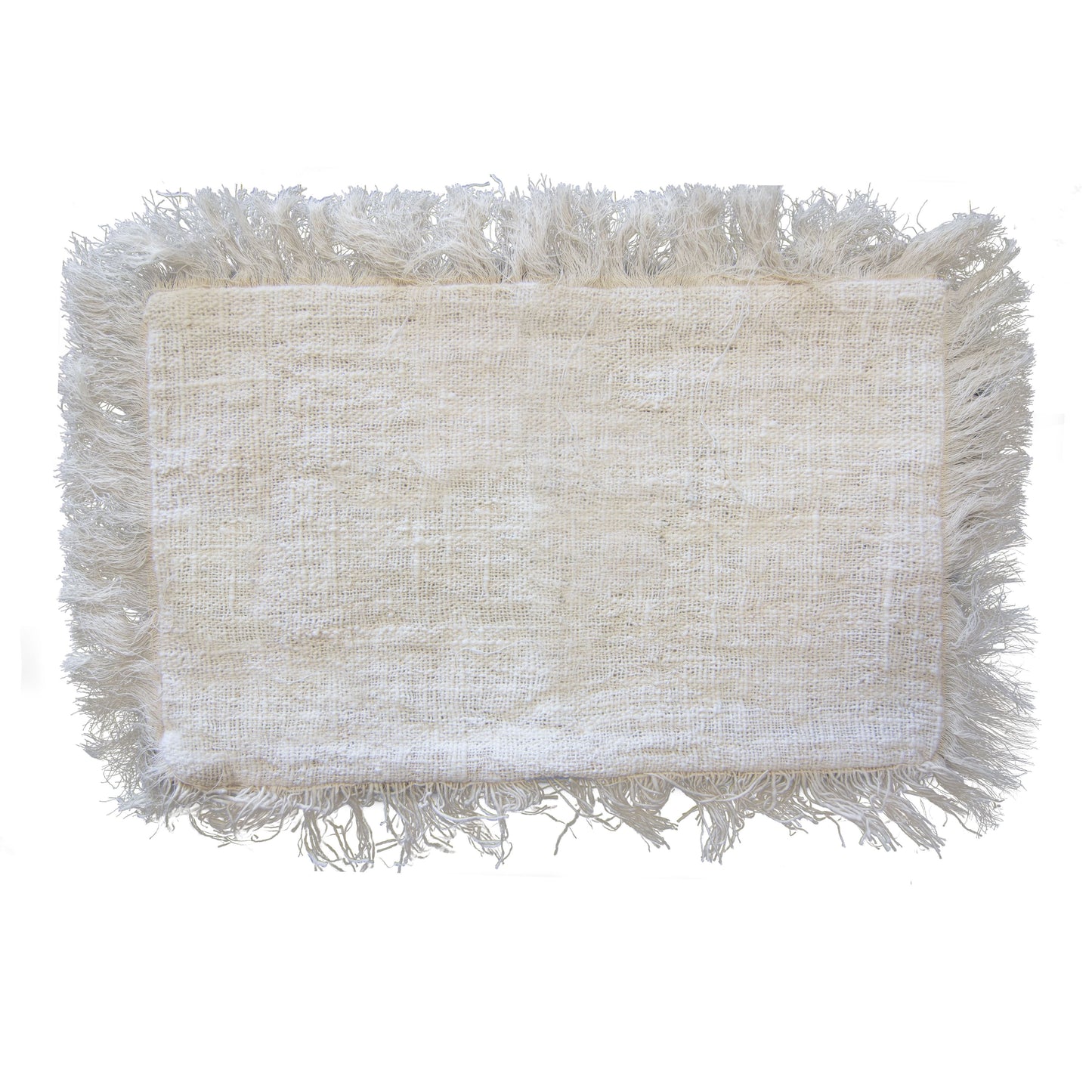 Kissenbezug aus Leinen 30x50 cm mit Fransen – Nachhaltiger Wohntrend