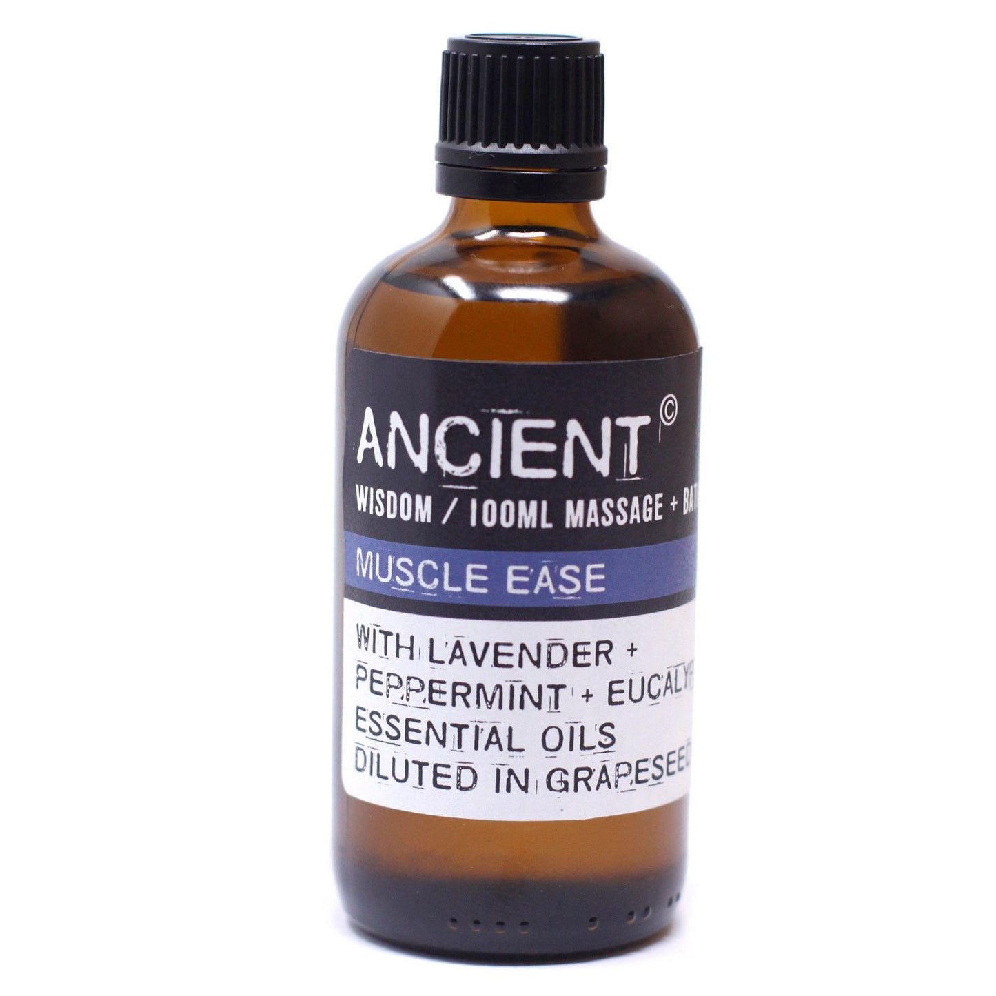 Muscle Ease Massageöl mit Lavendel, Pfefferminze & Eukalyptus – 100ml