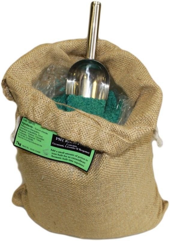 PMT Zaubertrank Badesalz (7 kg) – Aromatherapie im rustikalen Jutesack