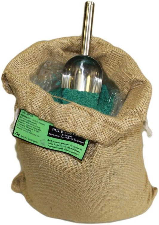 PMT Zaubertrank Badesalz (7 kg) – Aromatherapie im rustikalen Jutesack