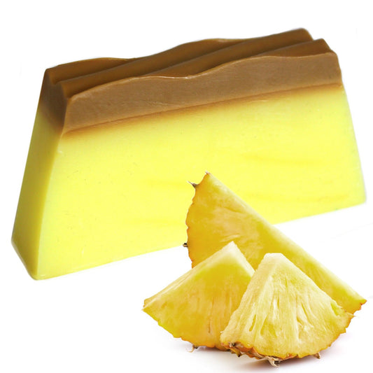 Seifenblock Tropical Paradise – Handgefertigt mit intensivem Ananas-Duft (1,1 kg)