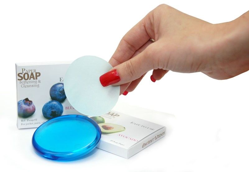Papierseifenblätter mit Kokosduft – 20 praktische Einzelblätter