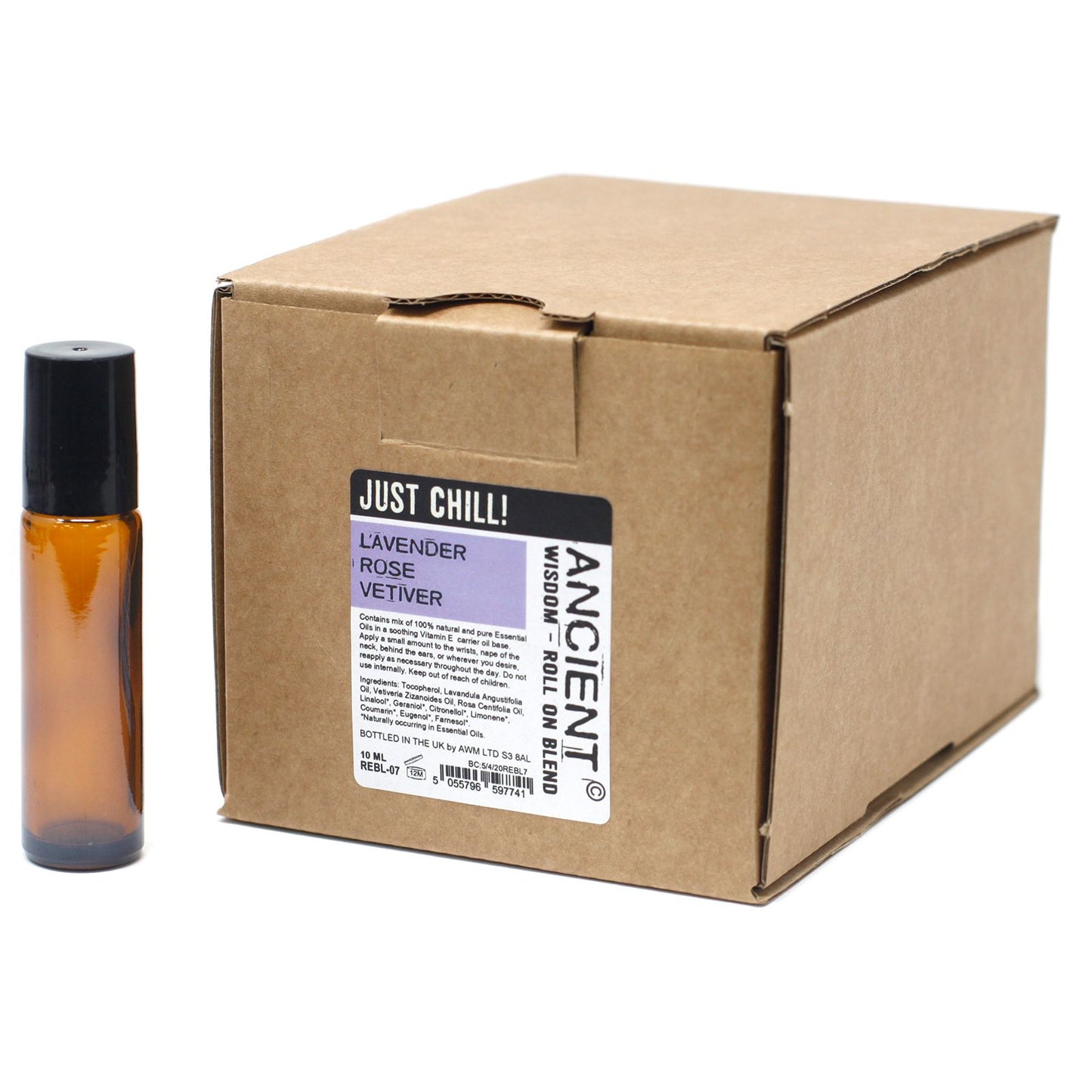Just Chill Roll-On – Beruhigende Aromatherapie für innere Ruhe (30 Stück)