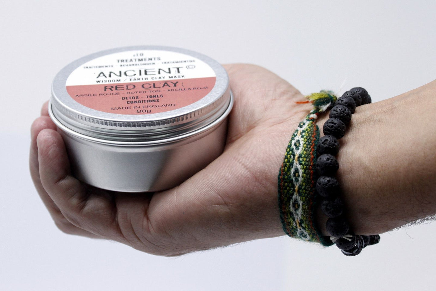 Rote Kaolin-Mineralmaske 100g – Beruhigende Pflege für sensible Haut