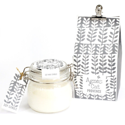 Kilner Jar Candle - Province | Sojawachskerze im recycelten Glas | 80h Brenndauer