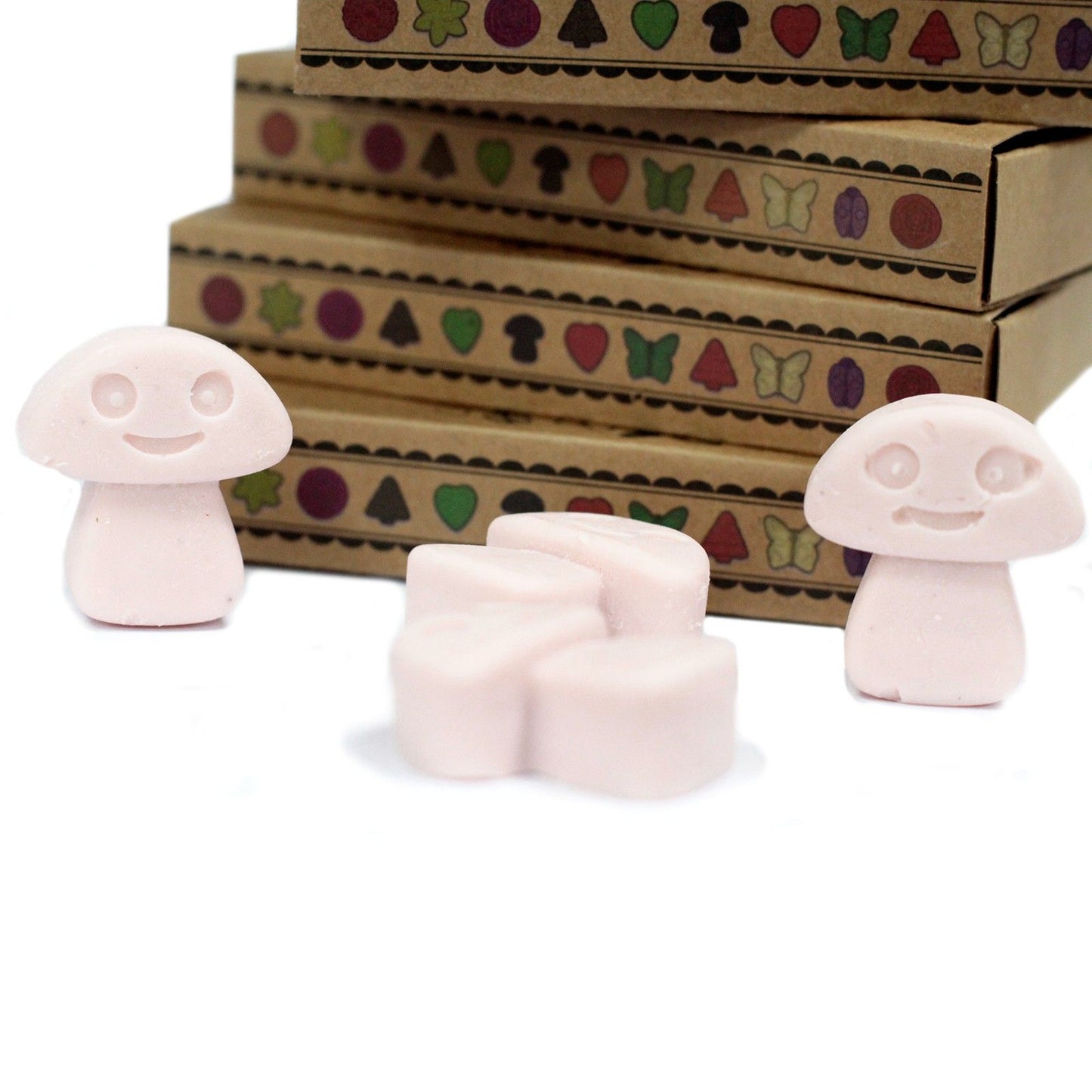 Geschenkset Duftwachs Dunkles Sandelwood – 6 Stück im Präsentkarton