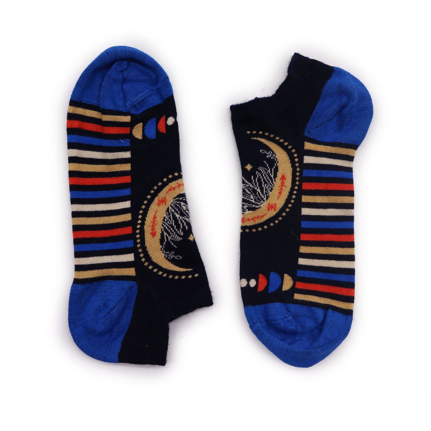 Bambus Sneakersocken 'Lunar Phases' - Größe 36-40