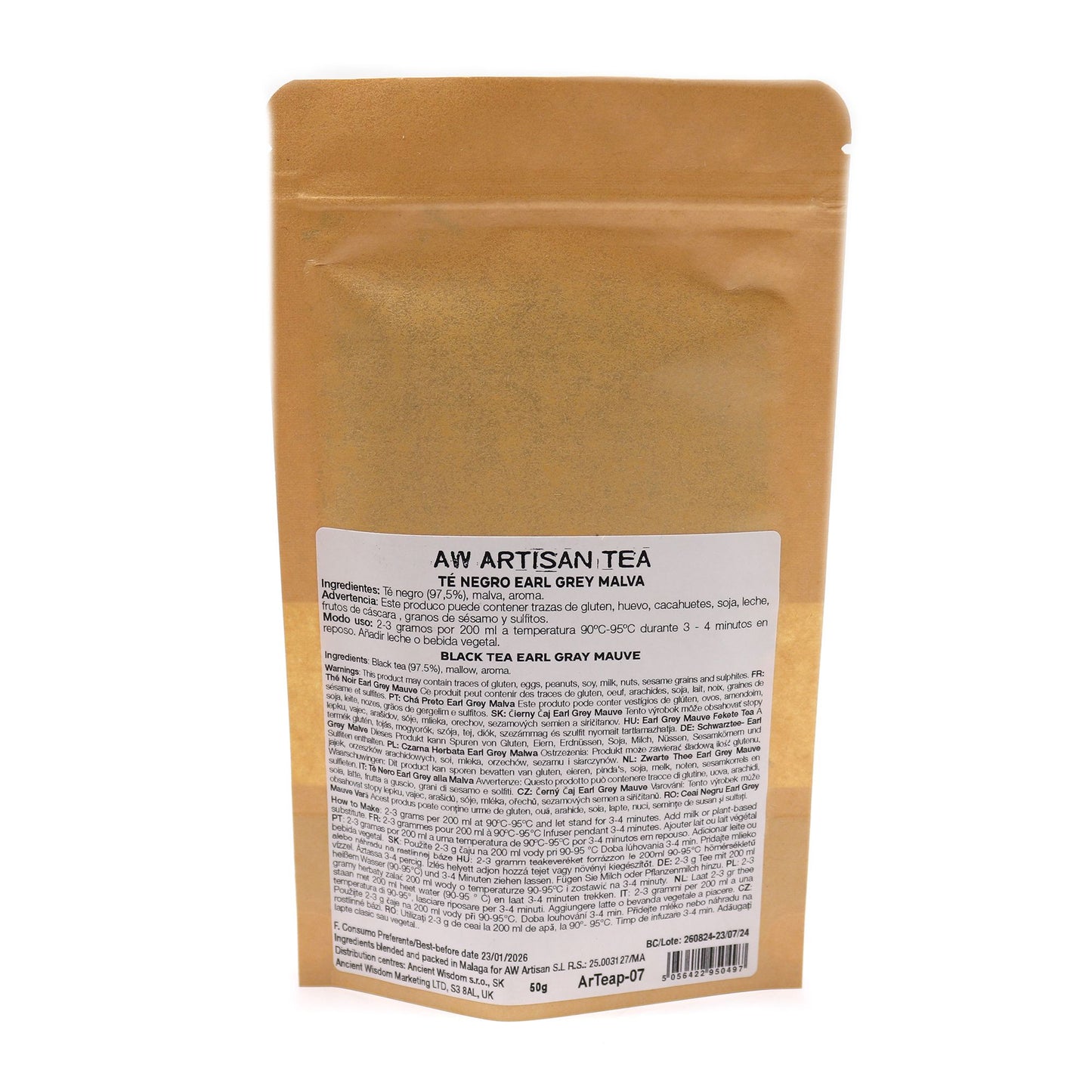 Merlin's Favorite Earl Grey – Loose Leaf Schwarztee mit Malvenblüten