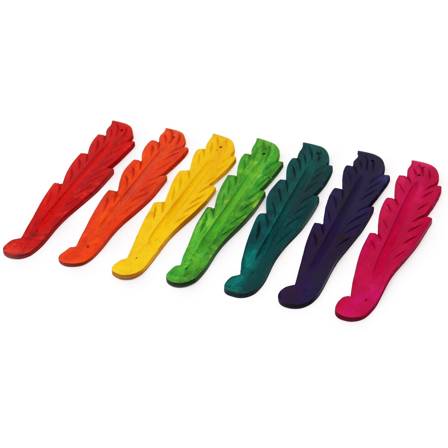 Aschefänger aus Mangoholz mit Blattgravur – Handgeschnitztes Unikat