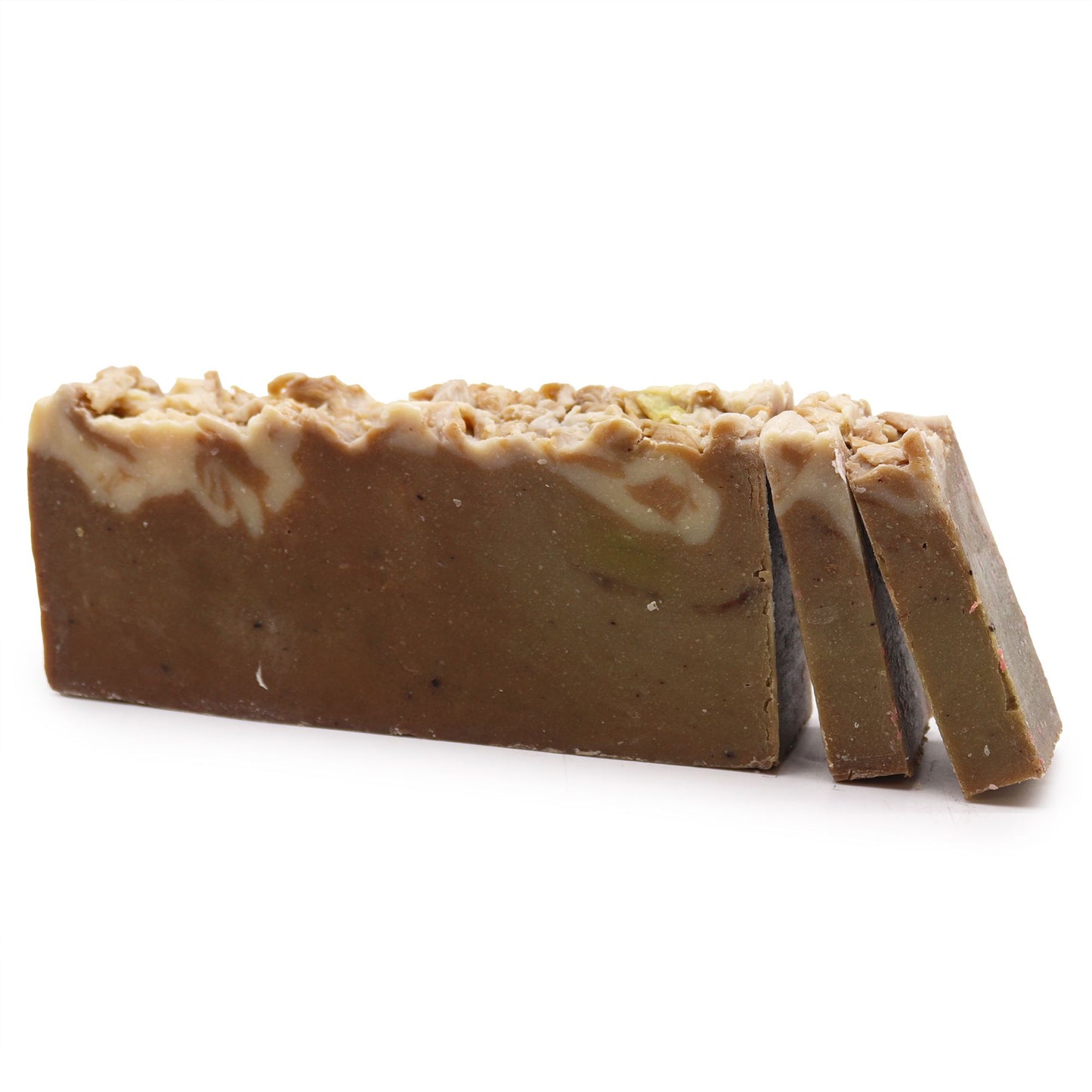 Naturseife mit Schokolade & Olivenöl – Handgesiedet & rückfettend (125g)