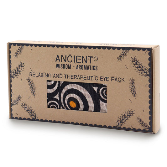 Entspannungs-Augenkissen mit Lavendelduft – Naturbaumwolle & Juco in Geschenkbox