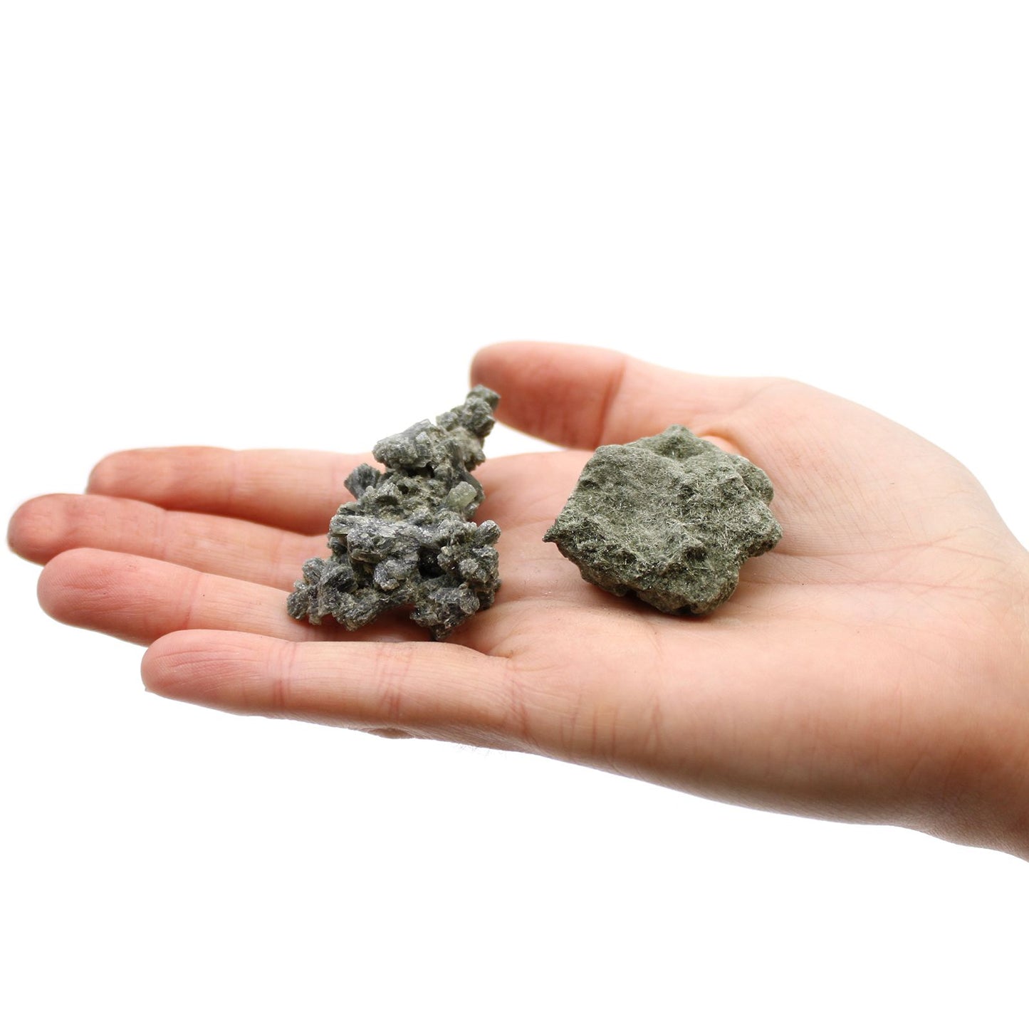 Prehnit-Kollektion (ca. 100 Steine) – Handverlesene Mineralien in Grün-Gelb
