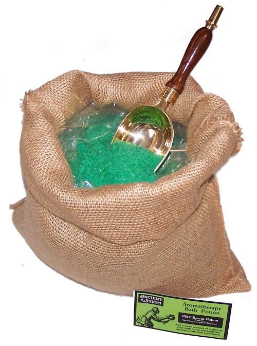 PMT Zaubertrank Badesalz (7 kg) – Aromatherapie im rustikalen Jutesack