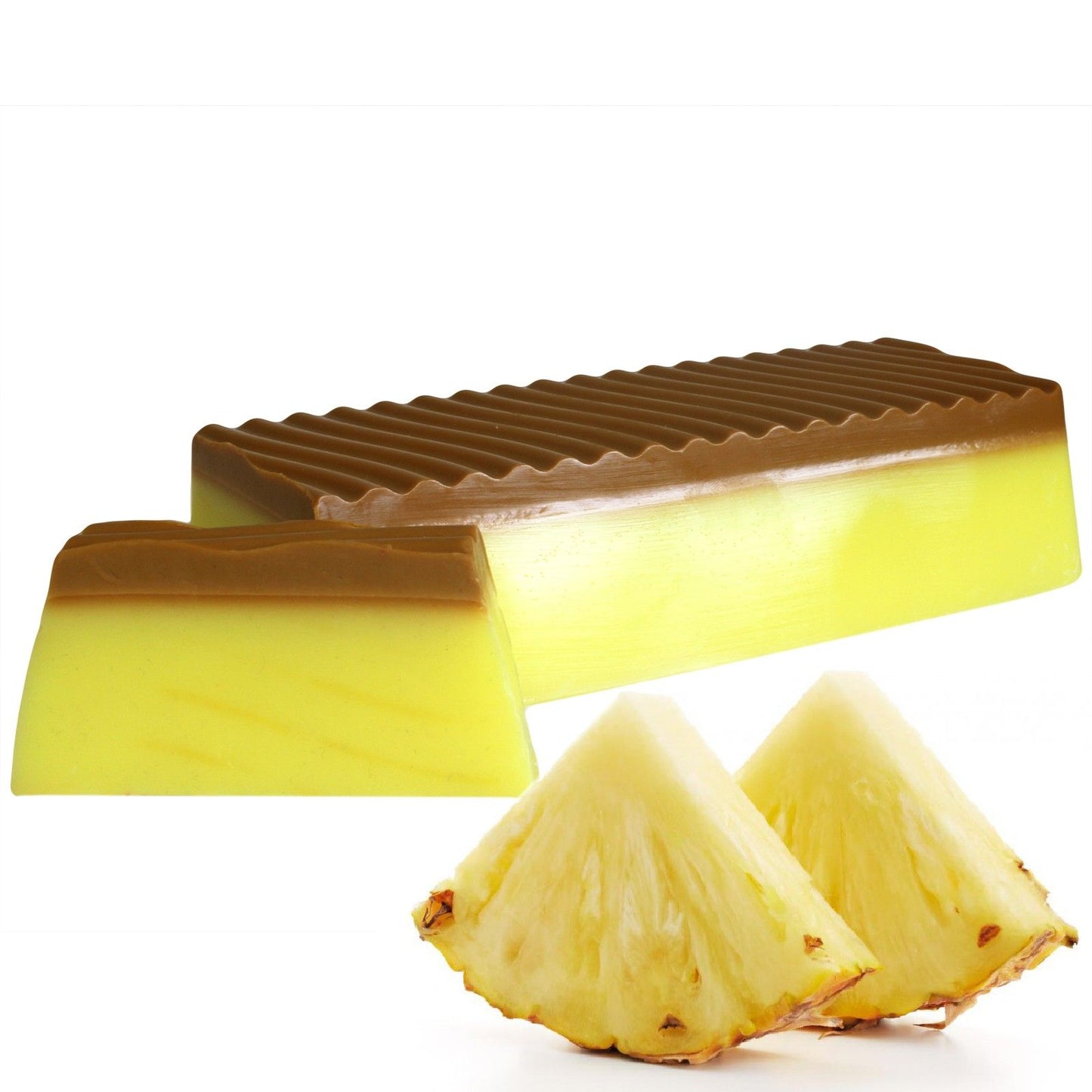 Seifenblock Tropical Paradise – Handgefertigt mit intensivem Ananas-Duft (1,1 kg)