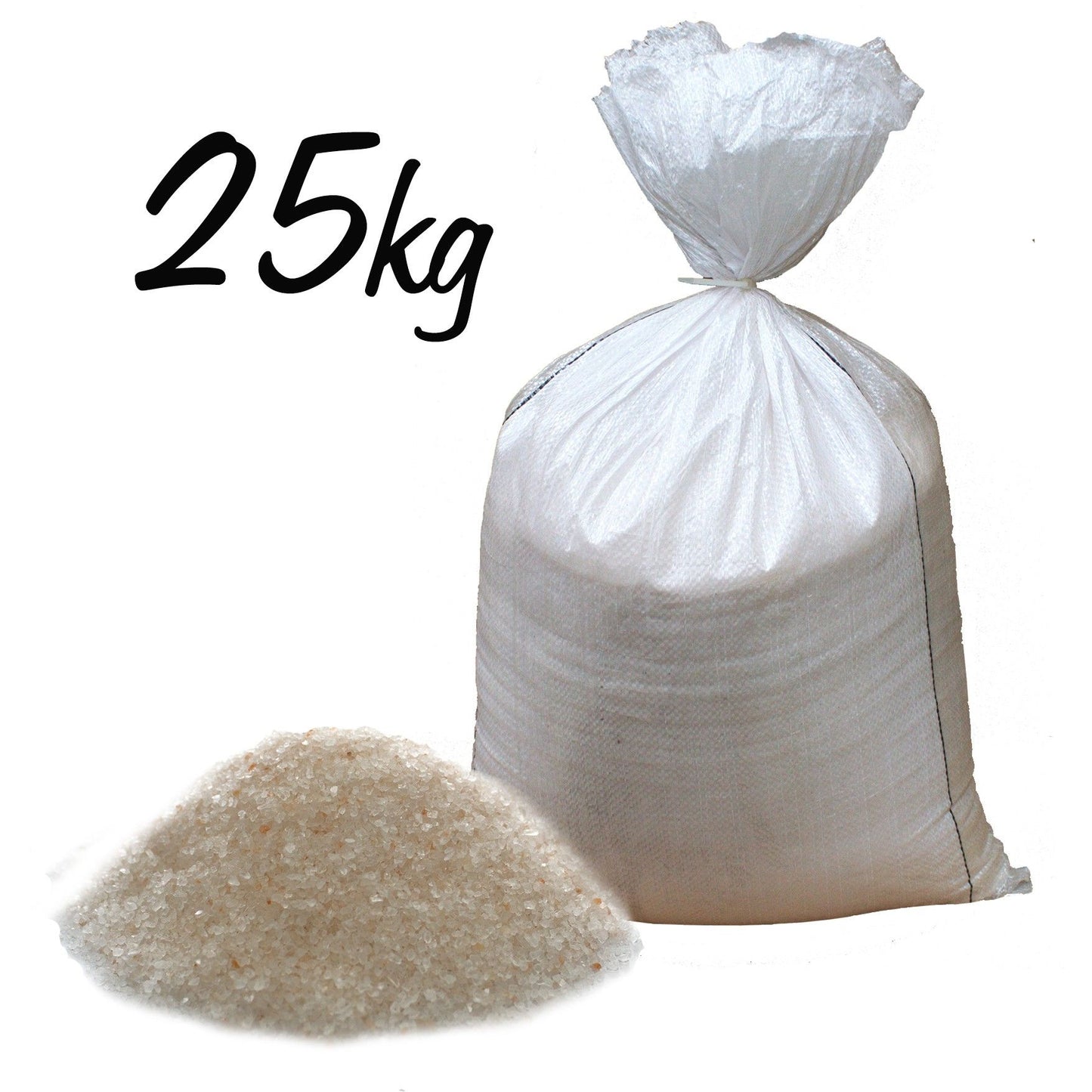 Natursalz aus dem Himalaya – Grobkörniges Badesalz, 25 kg im Jutesack