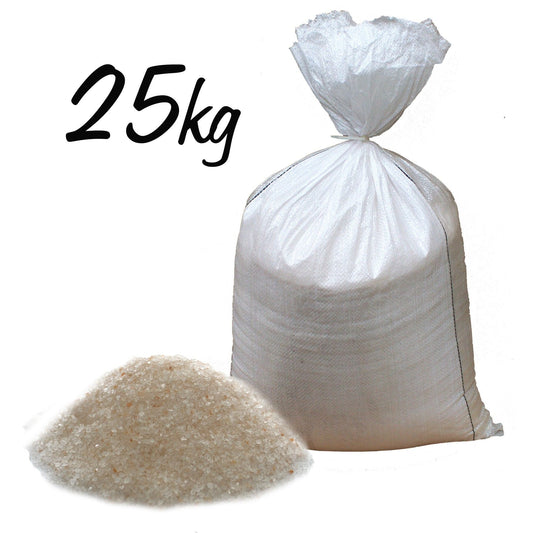 Natursalz aus dem Himalaya – Grobkörniges Badesalz, 25 kg im Jutesack