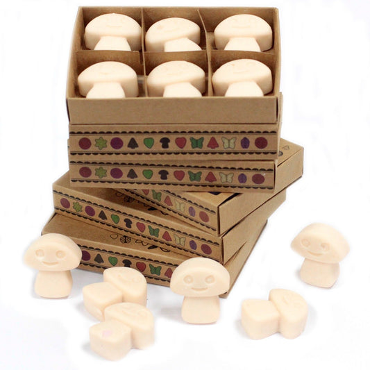Geschenkset Duftwachs Vanille-Muskat – 6 Stück im edlen Präsentkarton
