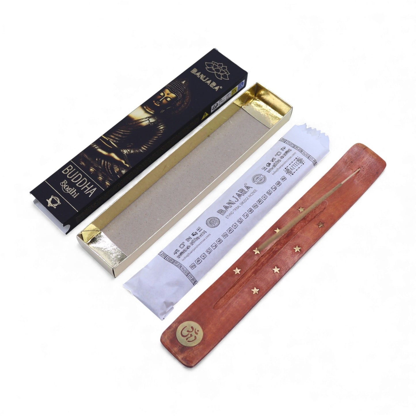 Bodhi Räucherstäbchen – Handgefertigte Meditation (ca. 12 Stück)