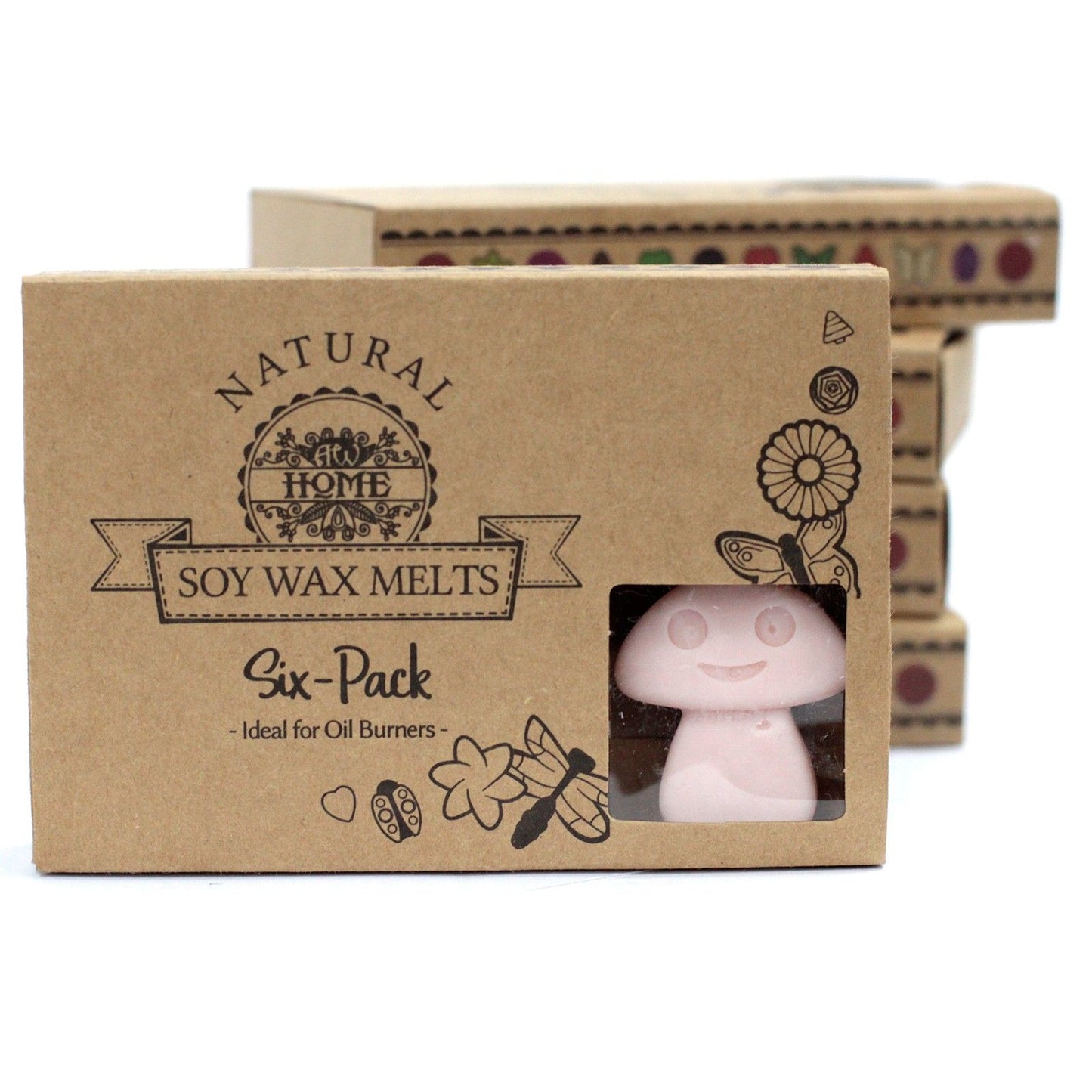 Geschenkset Duftwachs Dunkles Sandelwood – 6 Stück im Präsentkarton