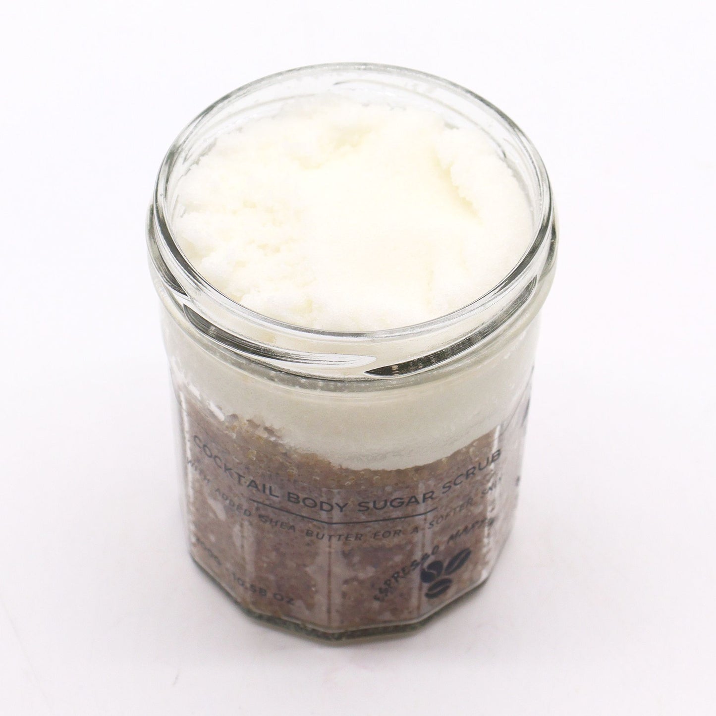 Espresso Martini Körperpeeling mit Zucker & Sheabutter (300g)