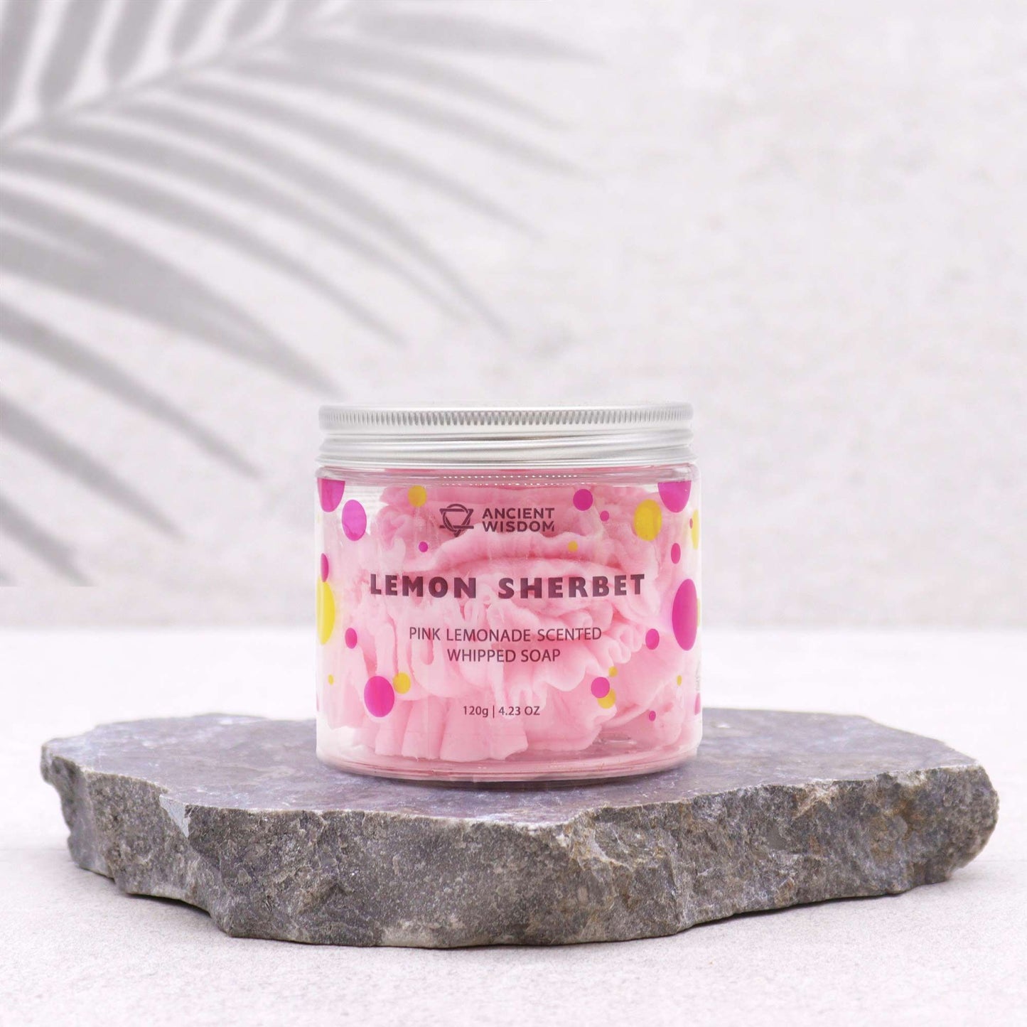 Luftig-leichte Pflegeseife Pink Limonade (120g) - 3-in-1 Schaum für zarte Haut