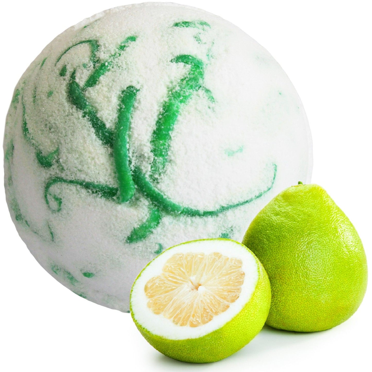 Tropische Badebombe Pomelo mit Kokosbutter – 180g Wellness-Moment