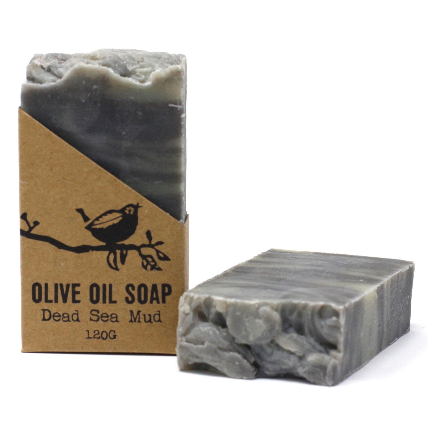 Naturseife mit Totes-Meer-Schlamm & kaltgepresstem Olivenöl – 120g