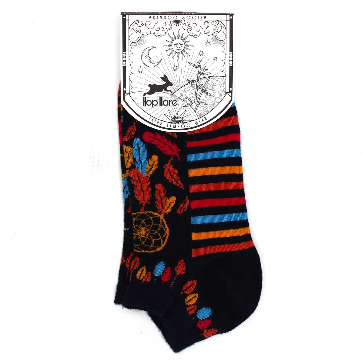 Sneakersocken Dreamcatcher aus Bambus - Größe 41-46