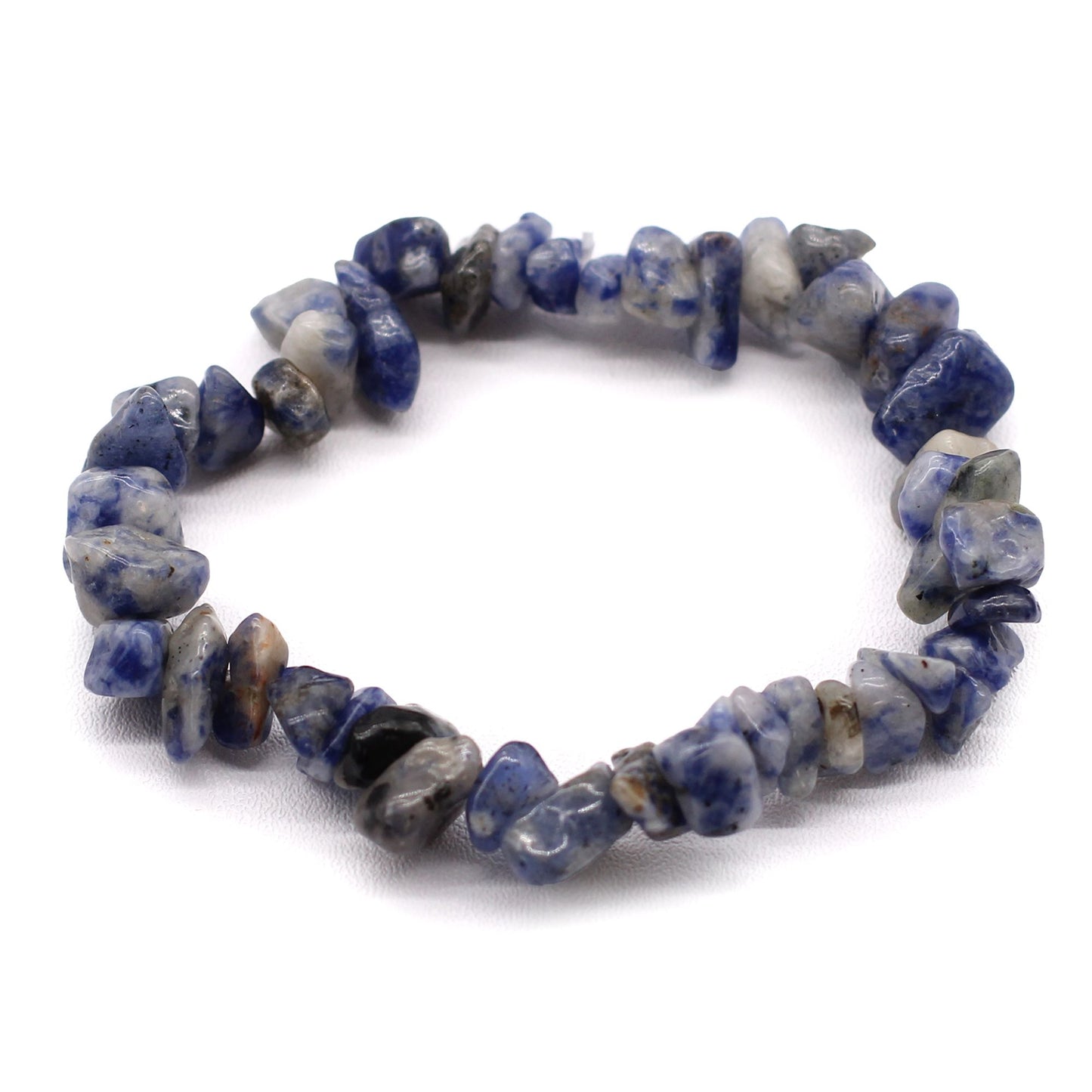 Sandelholz Badebombe mit Sodalith-Armband – Entspannung & Harmonie
