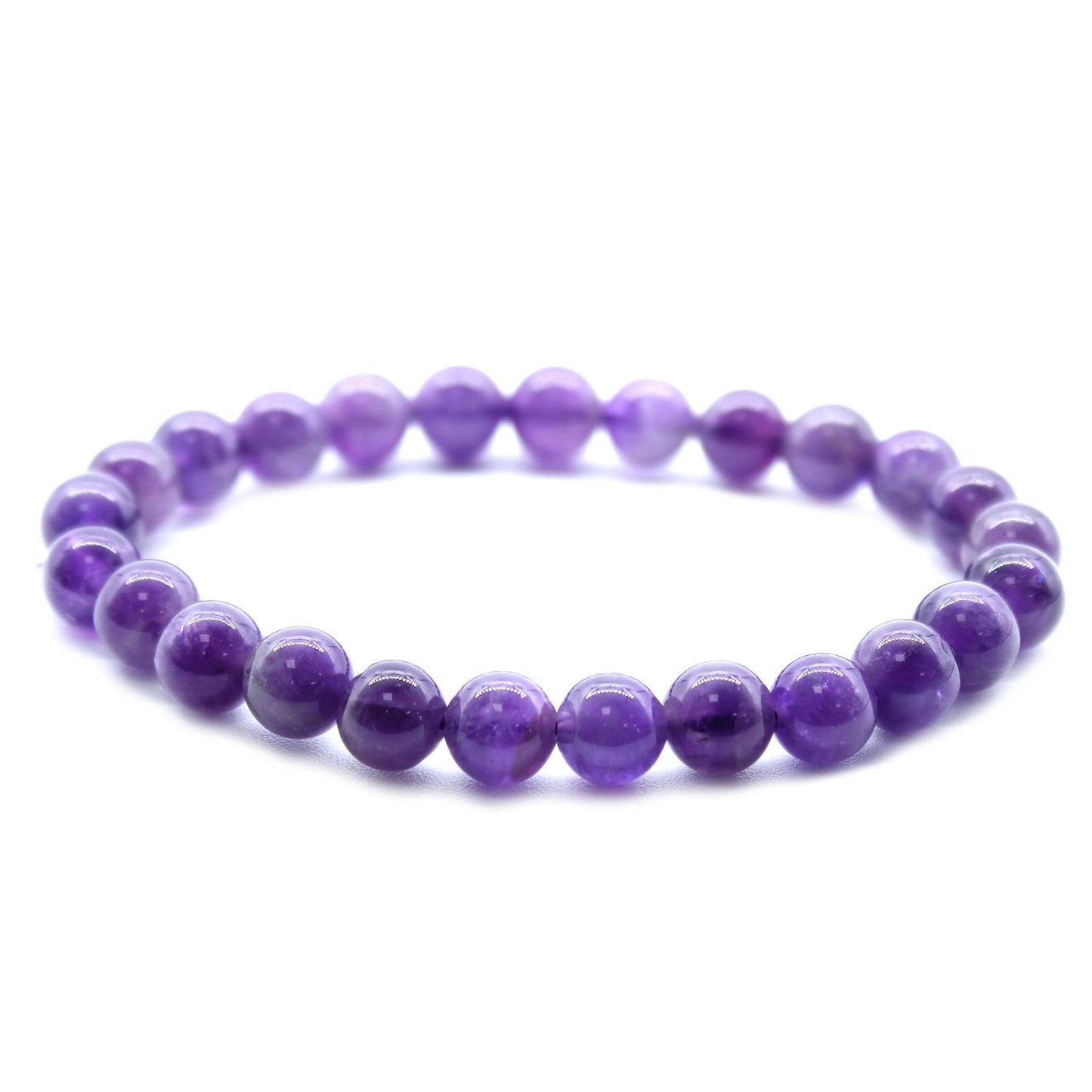 Dehnbares Amethyst-Armband – Harmonischer Schmuck mit Edelsteinen