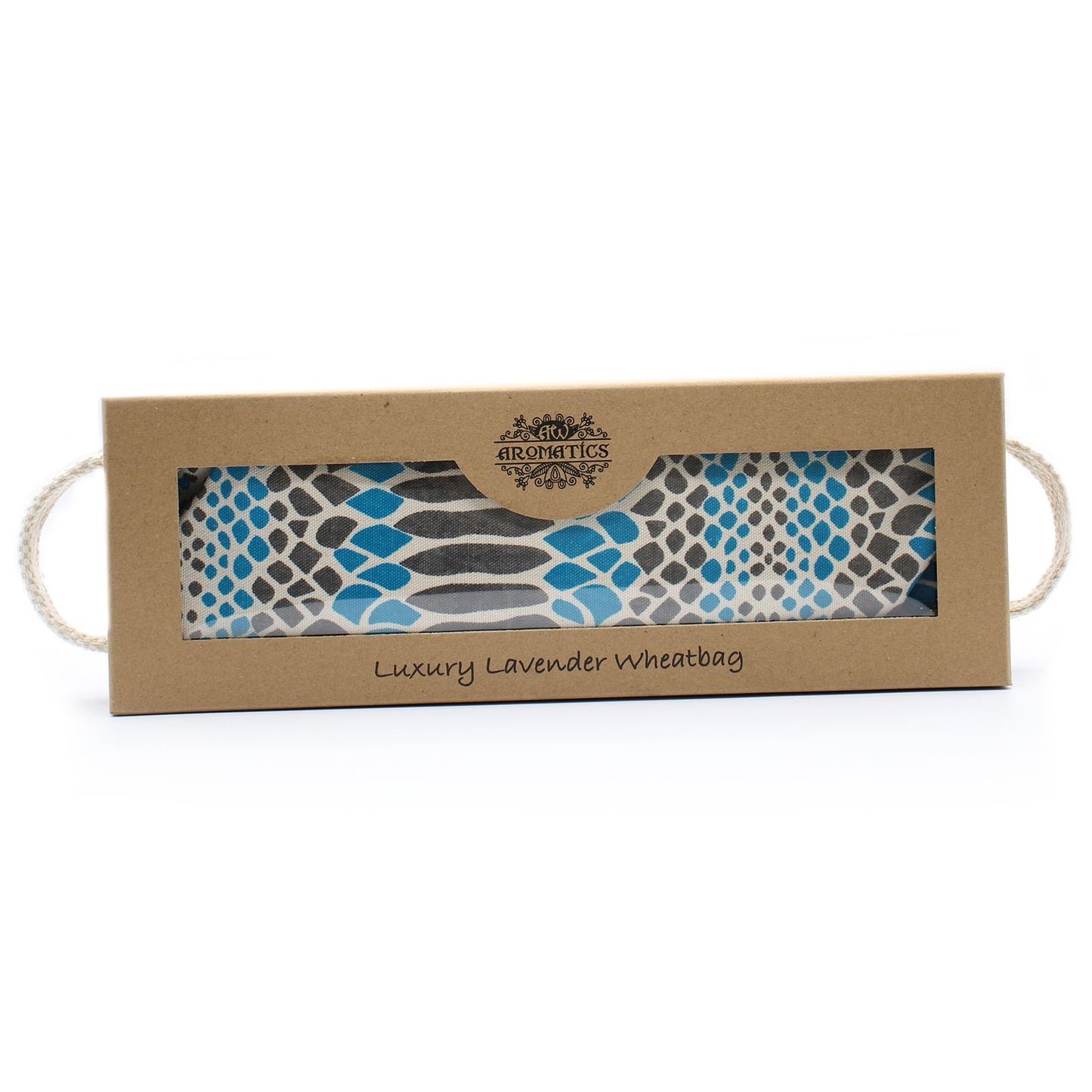 Premium Weizenkissen mit Lavendel in Geschenkbox - Blue Viper