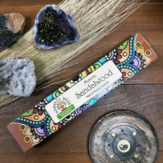 Mandala Masala Räucherstäbchen – Sandelholz Duft