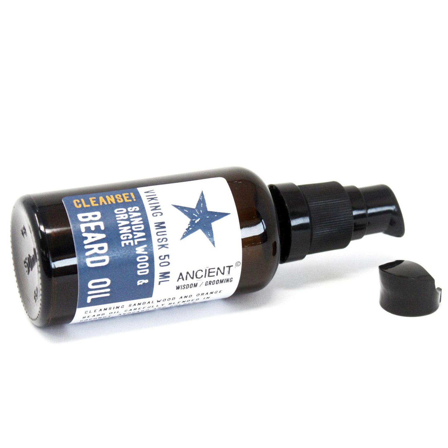 Bartöl Sandelholz & Orange – Natürliche Pflege für Haut & Barthaar (50 ml)