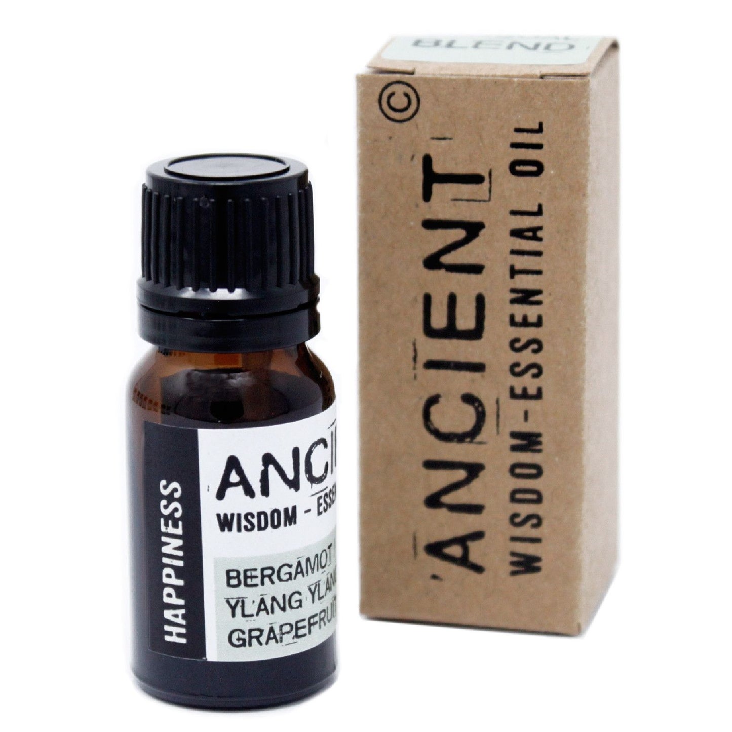 Happiness Ätherisches Öl - Harmonische Mischung aus Bergamotte, Ylang Ylang & Grapefruit 10ml