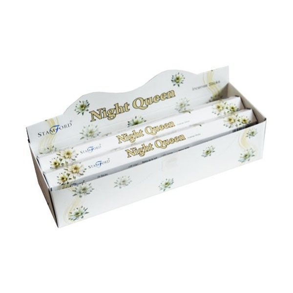 Night Queen Premium – Handgerollte Räucherstäbchen mit mystischem Blütenduft