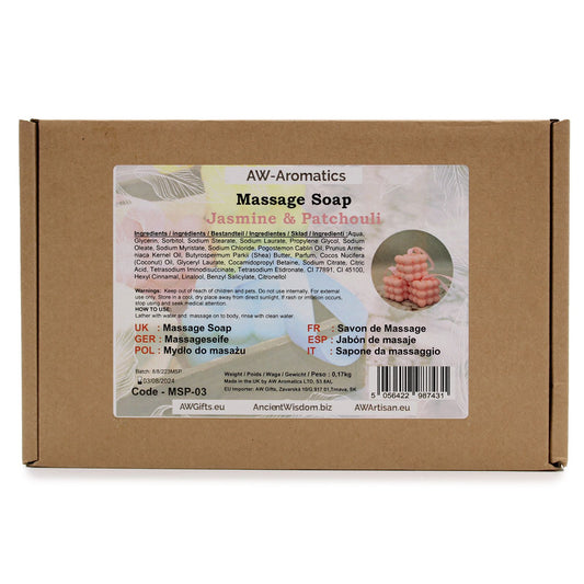 Massageseife Jasmin & Patchouli – Verwöhnende Pflege mit Sheabutter