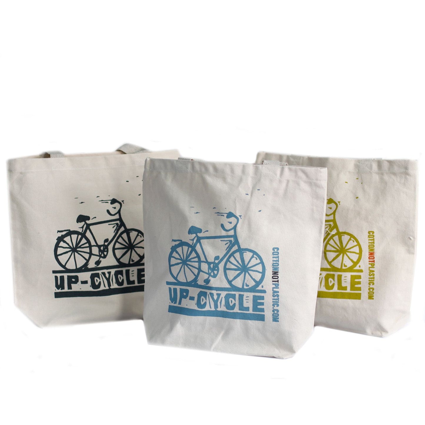 Set aus 4 Baumwolltaschen – Nachhaltig & vielseitig