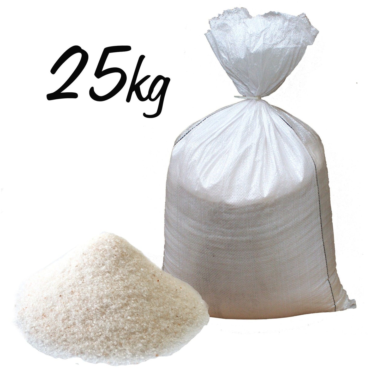 Rosa Himalaya Badesalz Fein – Natursalz fürs Bad, 25kg im Jutesack