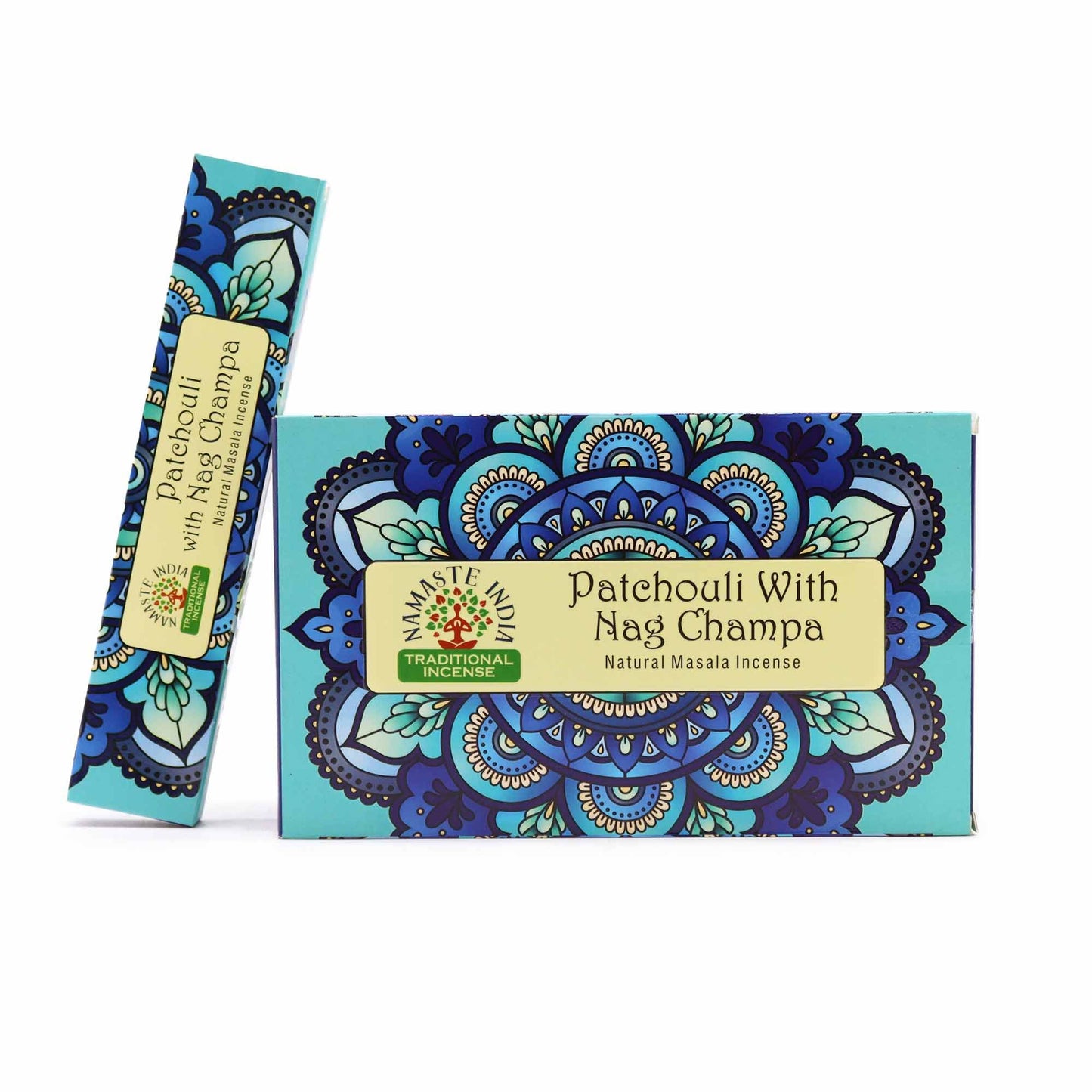 Mandala Masala Räucherstäbchen Patchouli & Nag Champa - 12 Stück