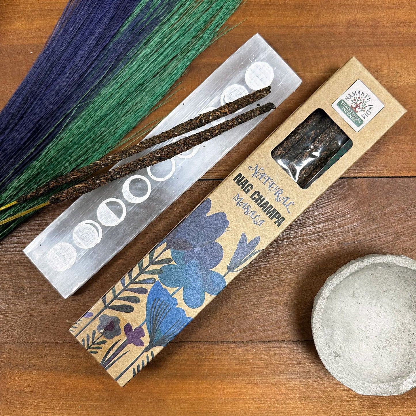 Masala Räucherstäbchen Nag Champa - Natürlicher Duft für innere Ruhe (ca. 11 Stück)