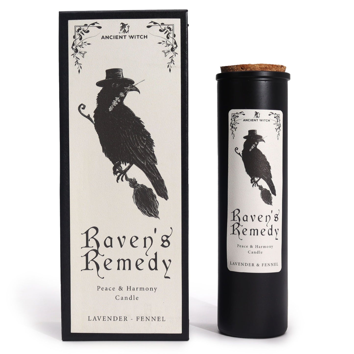 Raven's Remedy Ritualkerze – Lavendel & Fenchel für Harmonie