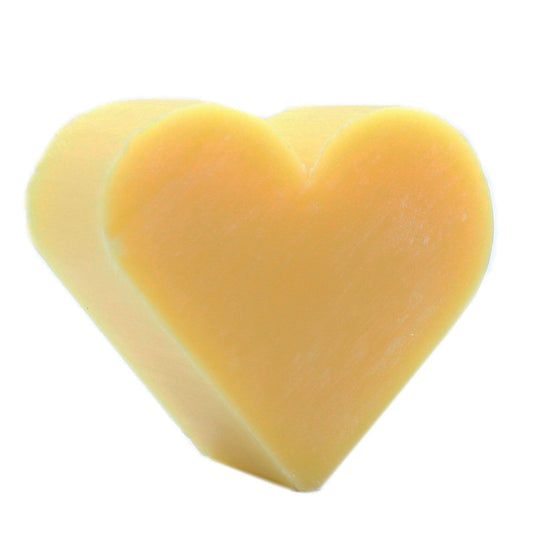 Herzförmige Gästeseifen Grapefruit - 10er Set, frischer Zitrusduft