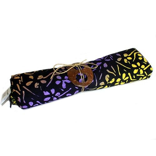 Set 'Blütenzauber' - 4 handbemalte Rayon-Sarongs in XL