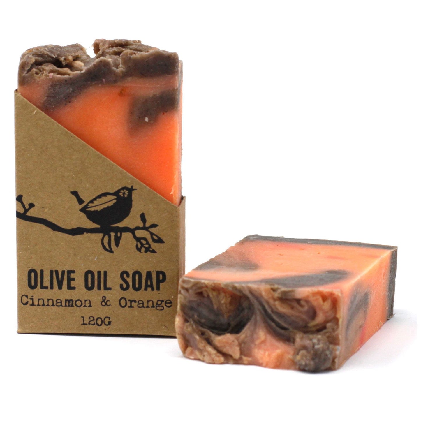 Naturseife Zimt & Orange – Kaltgepresstes Olivenöl, 120g